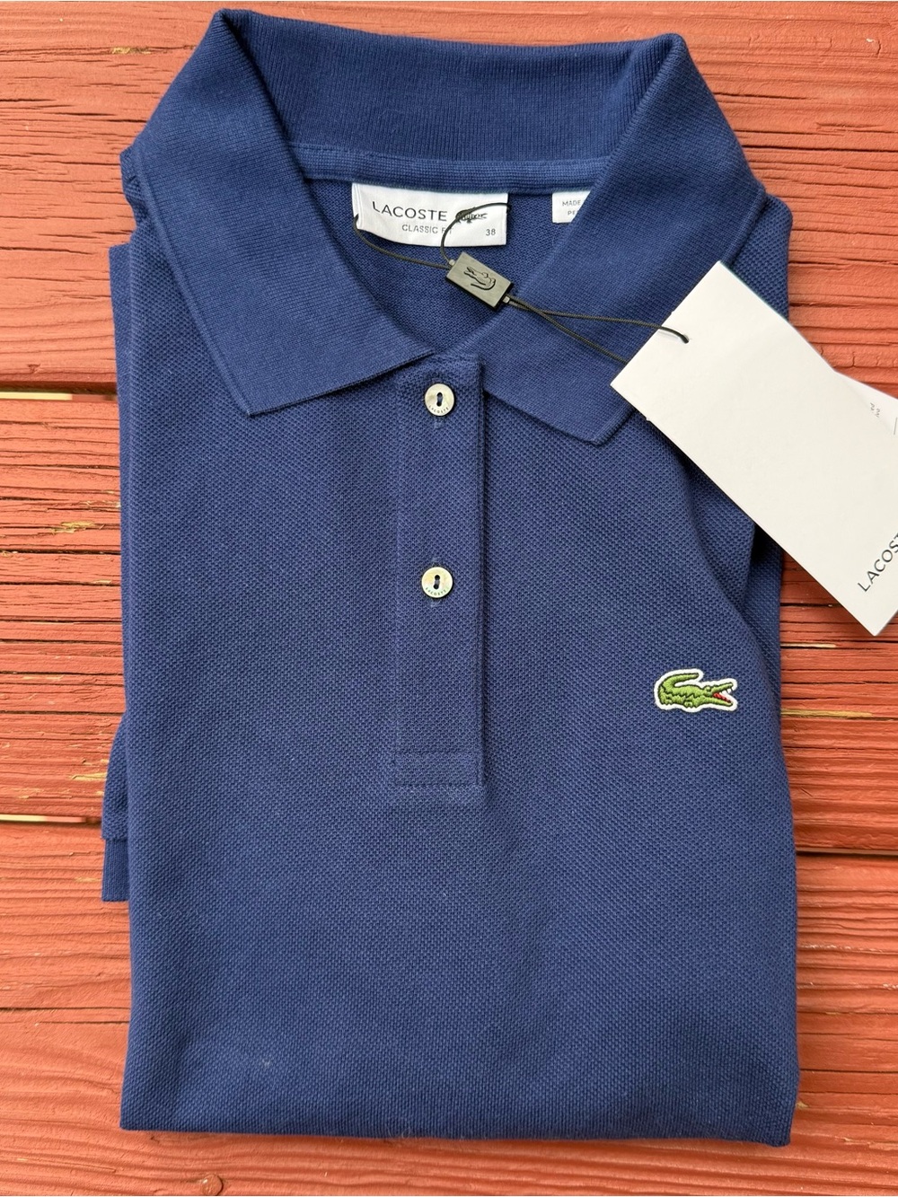 Lacoste Navy Blue Polo